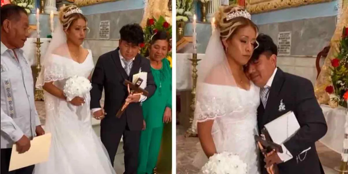 ¿Agarró valor? novio llega borracho a su boda; se hace viral